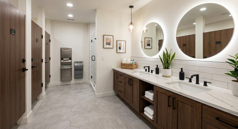Industrial Bathroom Renovation in Longmont, CO