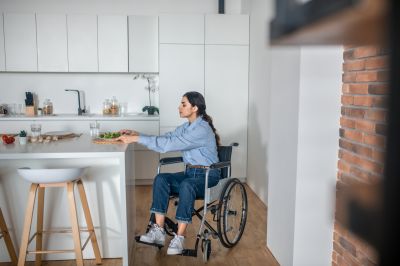 Remodeled Kitchen with Accessibility Features